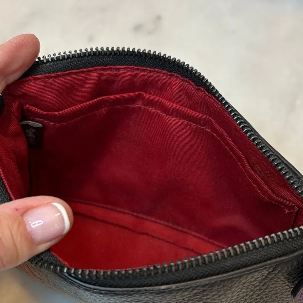 Coach Bag Mini Purse Handbag Leather Nolita 19 Horse & Carriage Rainbow Pebbled - Picture 15 of 15